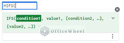 ifs google sheets multiple conditions